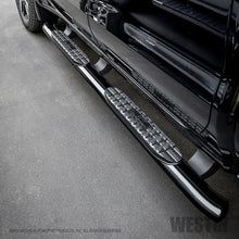 Cargar imagen en el visor de la galería, Westin 19-20 Chevrolet/GMC Silverado/Sierra 1500 Double Cab PRO TRAXX 4 Oval Nerf Step Bars - Black