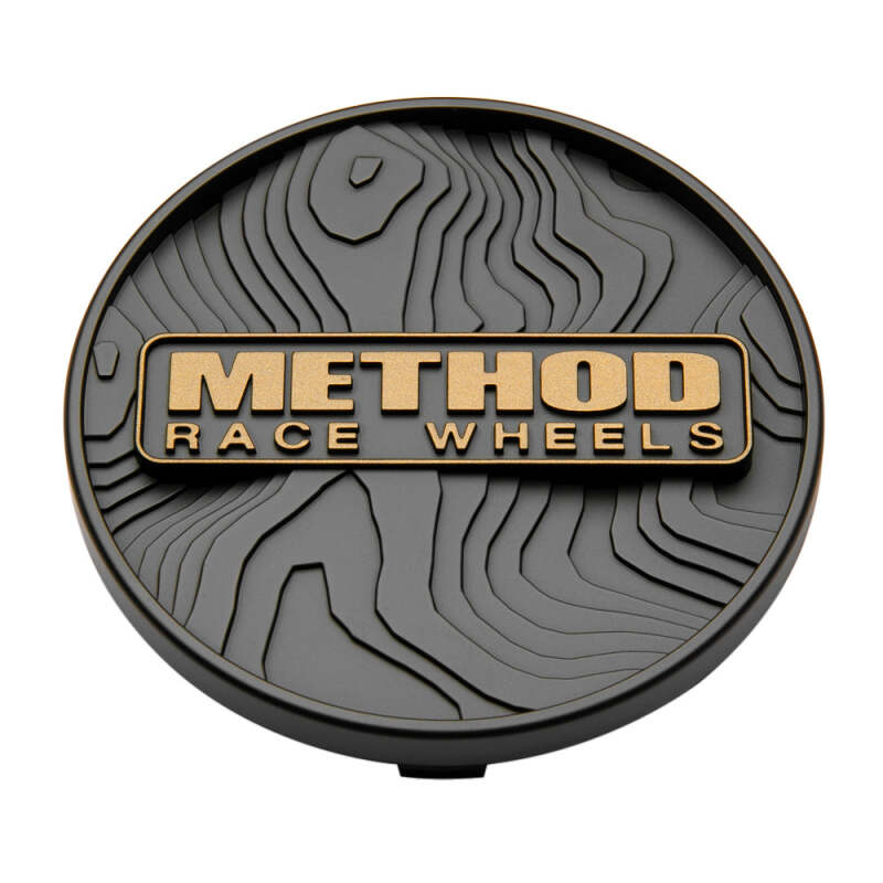 Method TOPO Wheel Center Cap - 107mm Snap-In Bronze — Fits Various Method Wheels