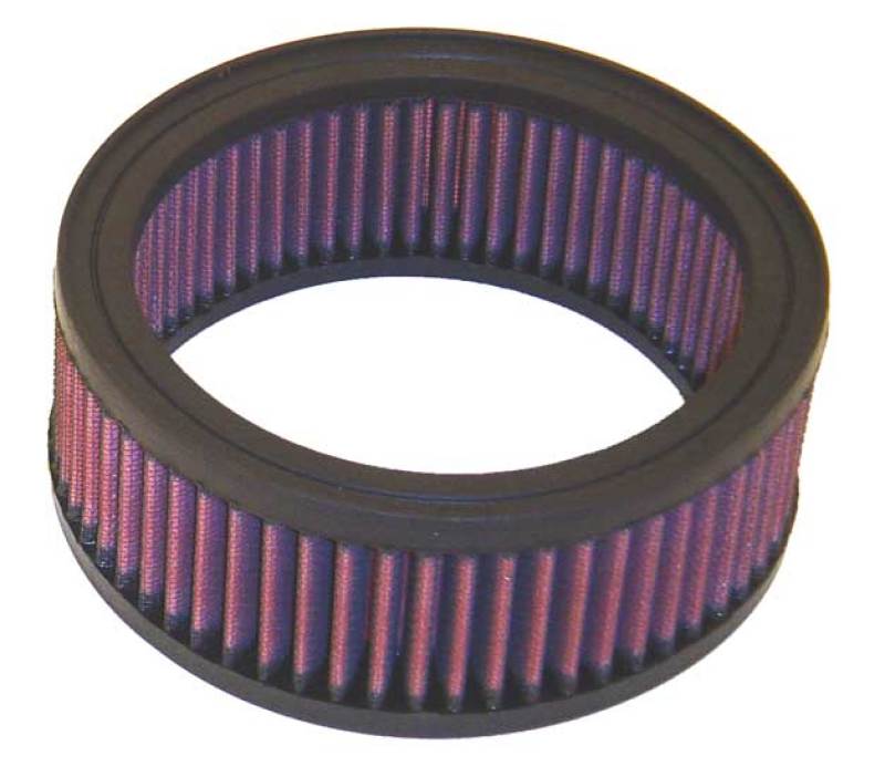 K&N E-3260 Universal Round Air Filter - 6-3/8in OD, 5in ID, 2-1/2in Height