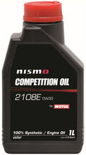 Cargar imagen en el visor de la galería, Motul Nismo Competition Oil 2108E 0W30 1L