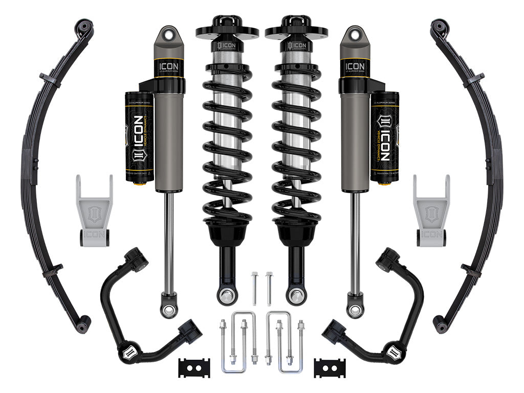 Icon 21-23 Ford F150 Tremor 4WD 2.5-3in Stage 2 Suspension Sys. - Tubular UCA