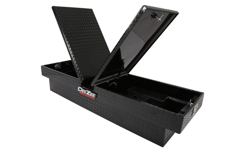 Deezee Universal Tool Box - Red Crossover - Double Black BT Full Size