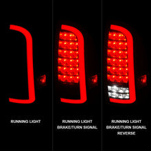 Cargar imagen en el visor de la galería, ANZO 05-15 Toyota Tacoma Full LED Tail Lights w/Light Bar Sequential Black Housing Clear Lens