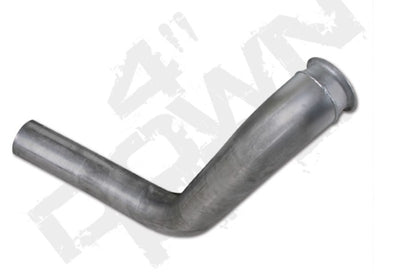 Diamond Eye 4in Turbo Downpipe Aluminized — Fits 99-03 Ford 7.3L F250 F350 F450 F550