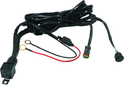 DragonFire Racing Extreme LED Light Bar Wiring Harness — Single Row