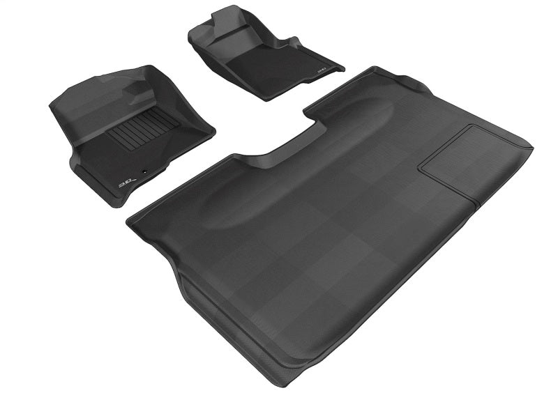 3D MAXpider 09-10 Ford F-150 Super Crew Kagu Black Full Set