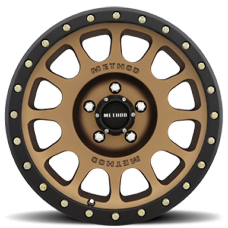 Method Race Wheels 305 NV 17x8.5 0mm Offset Matte Black Wheel — Fits 5x150 Bolt Pattern