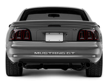 Cargar imagen en el visor de la galería, Raxiom 96-98 Ford Mustang Icon LED Tail Lights- Black Housing (Smoked Lens)