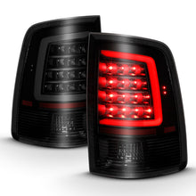 Cargar imagen en el visor de la galería, ANZO 2009-2018 Dodge Ram 1500 LED Taillight Plank Style Black w/Smoke Lens