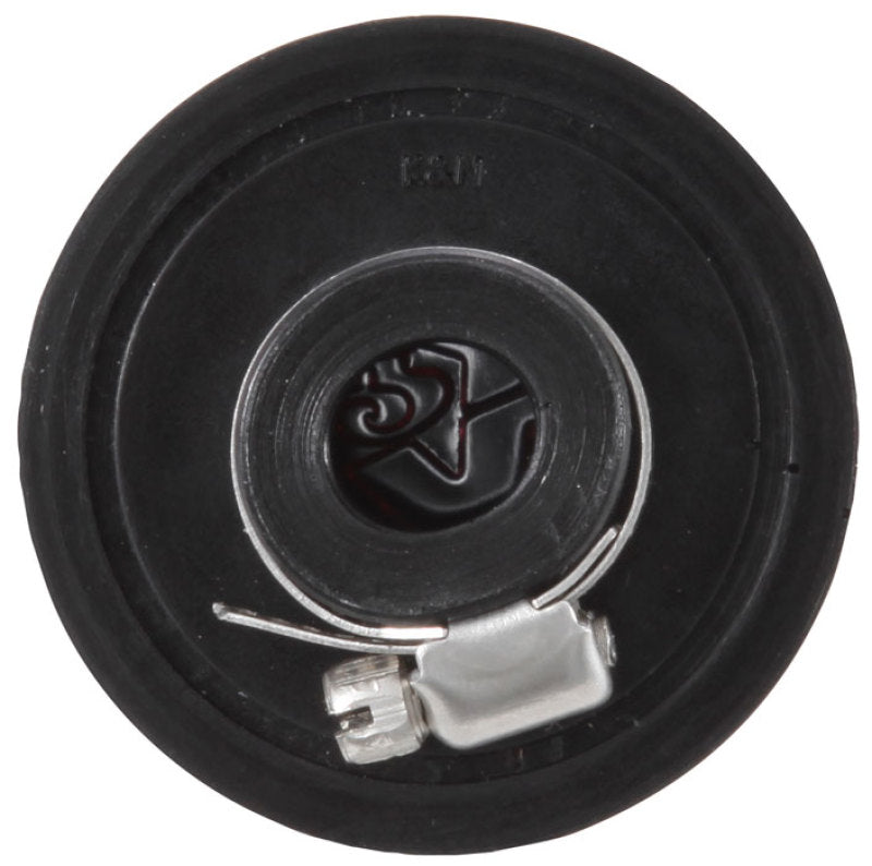 K&N 62-1330 Crankcase Vent Filter - 0.5in Flange ID Rubber Base Clamp-On