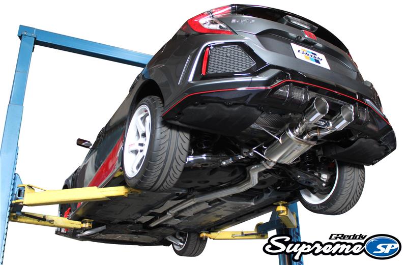 GReddy Supreme SP Cat-Back Exhaust — Fits 2017+ Honda Civic Type-R