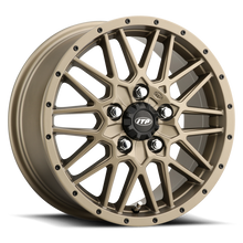 Cargar imagen en el visor de la galería, ITP Hurricane 14x7 / 4x156 BP / 4+3 Offset Bronze Wheel