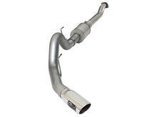 Cargar imagen en el visor de la galería, aFe Atlas Exhausts 4in Cat-Back Aluminized Steel Exhaust 2015 Ford F-150 V6 3.5L (tt) Polished Tip