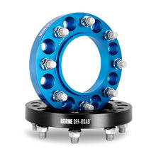 Cargar imagen en el visor de la galería, Mishimoto Borne Off-Road Wheel Spacers 8X165.1 121.3 25 M14 Blk