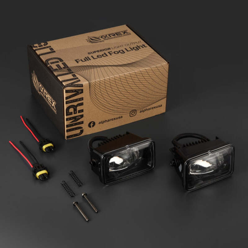 AlphaRex Bezel & Wiring Kit For 15-17 Ford F150