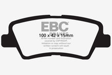 Cargar imagen en el visor de la galería, EBC 12+ Hyundai Accent 1.6 Greenstuff Rear Brake Pads