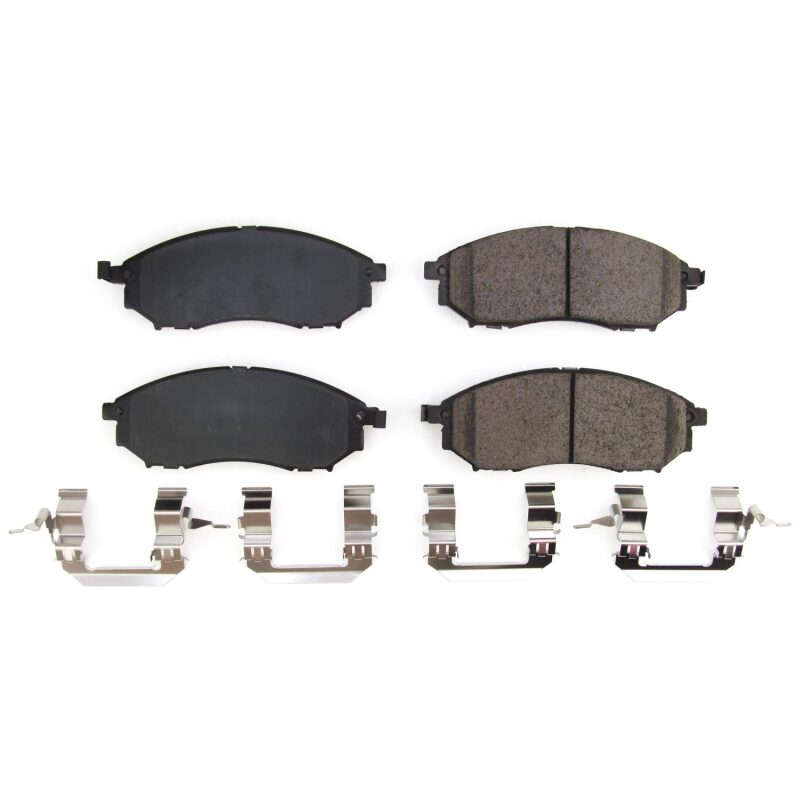 Power Stop 06-12 Infiniti FX35 Front Z17 Evo Ceramic Brake Pads w/Hardware