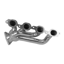 Cargar imagen en el visor de la galería, BBK 14-18 GM Truck 5.3/6.2 1 3/4in Shorty Tuned Length Headers - Polished Silver Ceramic