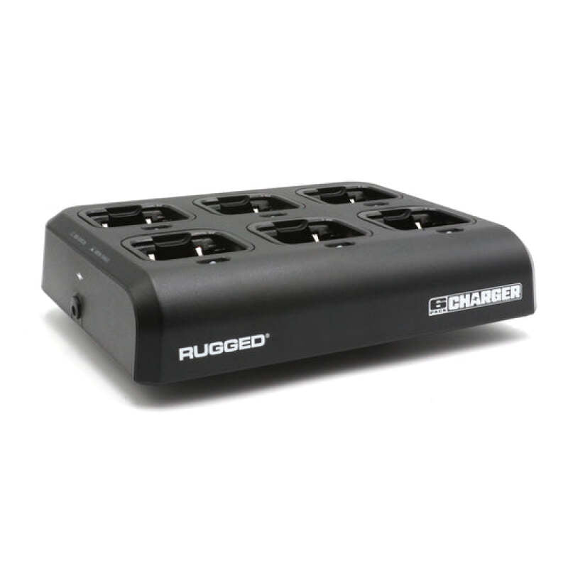 Rugged Radios 6-Pack Bank Charger for Handheld Radios GMR2 (6PACK-GMR2)