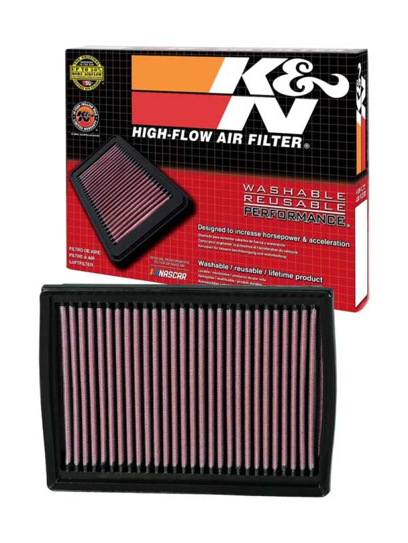 K&N 33-2340 Replacement Air Filter — Fits 2006-2012 Ford Fusion, 2006 Lincoln Zephyr, 2006-2009 Mercury Milan