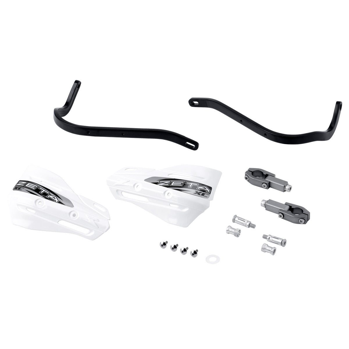 ZETA Armor Handguard XC KIT for 22.2MM BAR Black/White (ZE72-5000)