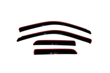 Cargar imagen en el visor de la galería, AVS 09-18 Dodge RAM 1500 Quad Cab Ventvisor In-Channel Front &amp; Rear Window Deflectors 4pc - Smoke