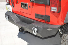 Load image into Gallery viewer, DV8 Offroad 07-18 Jeep Wrangler JK Steel Mid Length Rear Bumper