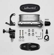 Cargar imagen en el visor de la galería, Wilwood HV Tandem M/C Kit w L/H Bracket &amp; Prop Valve - 1 1/8in Bore