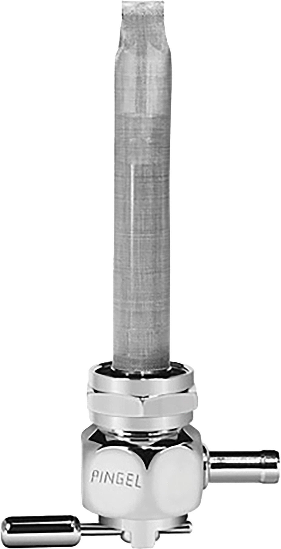 Pingel ENT Power-FLO Petcock Oval 22MM RES Chrome `75-UP (6311-CHO)