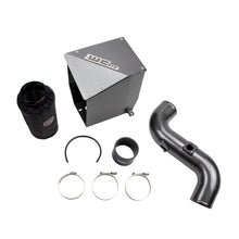 Cargar imagen en el visor de la galería, Kit de admisión Wehrli 11-16 Chevrolet Duramax LML de 4 pulgadas, negro brillante