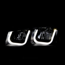 Cargar imagen en el visor de la galería, ANZO 2003-2006 Chevrolet Silverado 1500 Projector Headlights w/ U-Bar Black