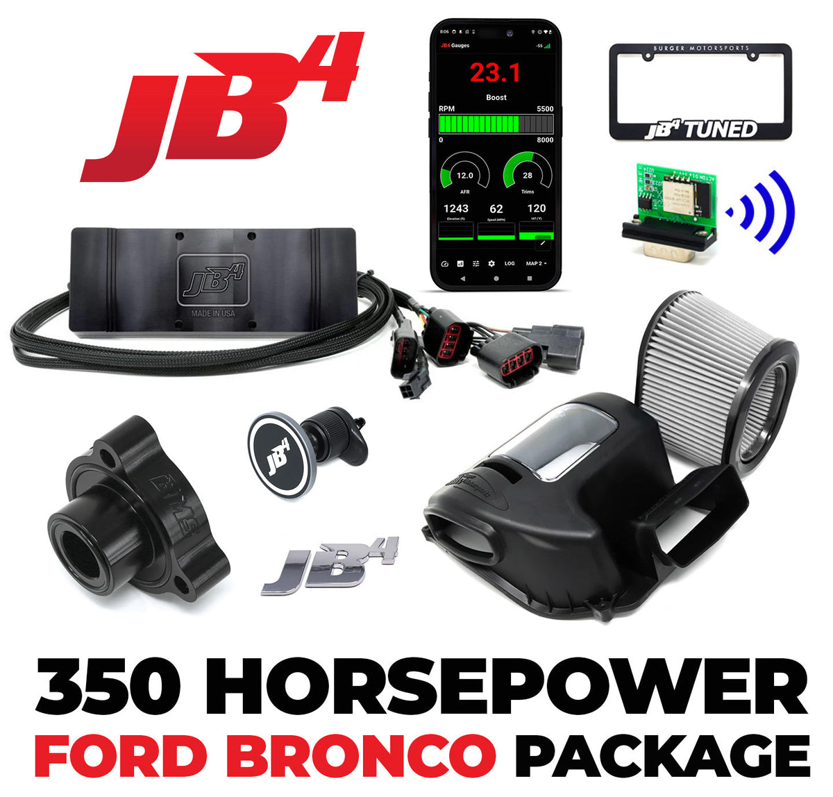 350 Horsepower 2.3L Ford Bronco Package - view 2