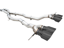 Cargar imagen en el visor de la galería, AWE Track Edition Catback Exhaust for BMW G8X M3/M4 - Diamond Black Tips