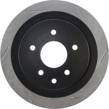 Cargar imagen en el visor de la galería, StopTech Power Slot 06-07 350Z / 05-07 G35 / 06-07 G35X SportStop Slotted Rear Left Rotor