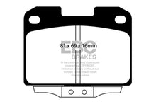 Cargar imagen en el visor de la galería, EBC 94-96 Dodge Stealth 3.0 4WD Greenstuff Rear Brake Pads