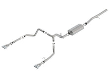 Load image into Gallery viewer, Borla 19 Chevrolet Silverado/GMC Sierra 1500 6.2L SS Touring Catback Exhaust - Square Chrome Tips