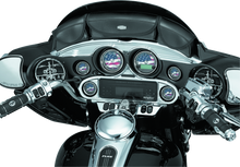 Cargar imagen en el visor de la galería, Kuryakyn Stereo Accent 96-13 FL Touring Models Chrome