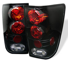 Cargar imagen en el visor de la galería, Spyder Nissan Titan 04-14 Euro Style Tail Lights Black ALT-YD-NTI04-BK