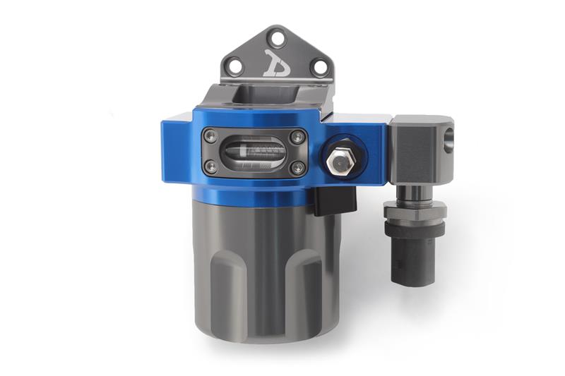 Injector Dynamics Inlet or Outlet Adaptor for F750 Fuel Filter 6AN Male - Black