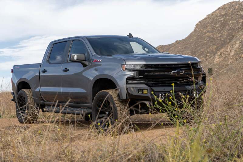 DV8 Offroad SPEC Series Front Bumper — Fits 2019-2021 Chevrolet Silverado 1500