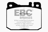 EBC 76-79 Mercedes-Benz 230 Greenstuff Front Brake Pads