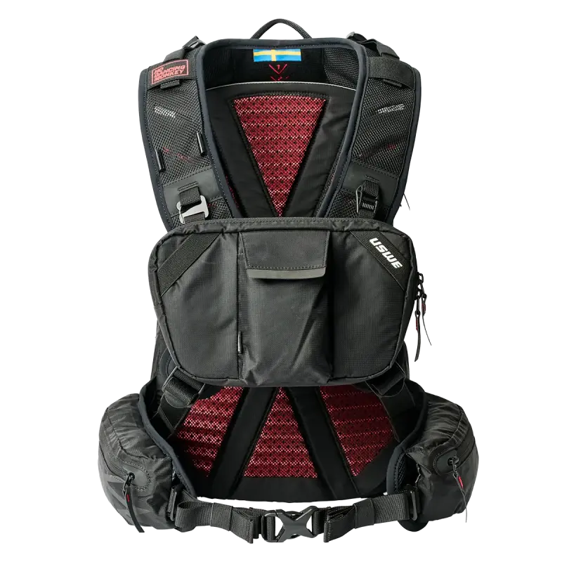 USWE VST Detachable Chest Pocket for Daypack Black