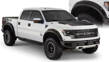 Cargar imagen en el visor de la galería, Bushwacker 10-14 Ford F-150 SVT Raptor Pocket Style Flares 4pc - Black