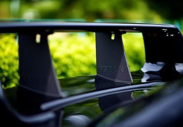 Perrin STi Black Plastic Wing Support