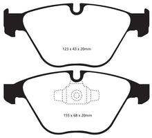 Cargar imagen en el visor de la galería, EBC 13+ BMW X1 2.0 Turbo (28i) Redstuff Front Brake Pads