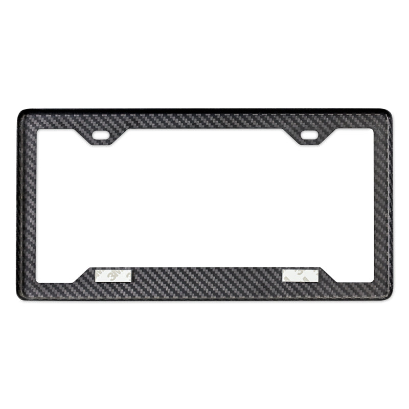 Mishimoto Carbon Fiber License Plate Frame - Matte