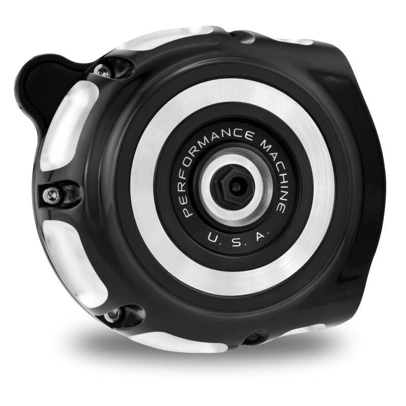 Performance Machine Vintage Air Cleaner - Contrast Cut — Fits 1993-1997 Harley-Davidson Big Twin