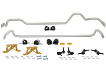 Cargar imagen en el visor de la galería, Whiteline 04-05 Subaru Impreza STI Front &amp; Rear Sway Bar Kit 24mm w/Mounts