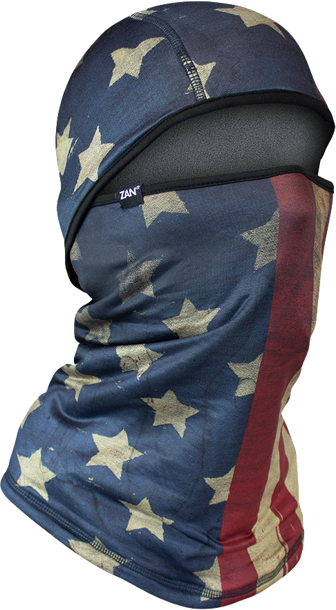 ZAN Sportflex Cnvtbl Balacava Fleece Patriot (WBSF408)