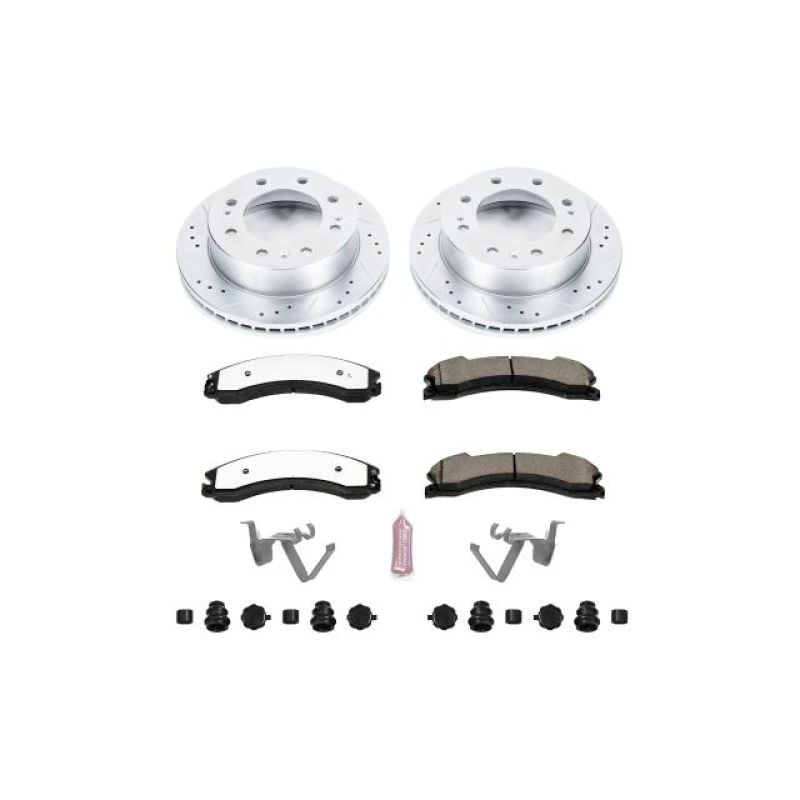 Power Stop Z36 Truck & Tow Front Brake Kit for 12-20 GMC Sierra 3500 HD